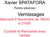 Galerie Arnaud Xavier Spatafora partir Novembre 2023.