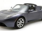 Tesla Motors roadster voiture électrique plus rapide qu'une Ferrari