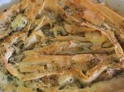 Tarte filo salée poire Fourme d'Ambert