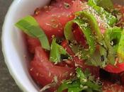 Salade tomates Jamie Oliver