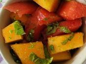 Salade pastèque melon pastis