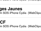 WebClips SOSiPhone dans Cydia