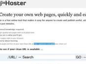 GoHoster: produire simple page facilement