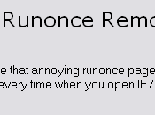 Runonce Remover