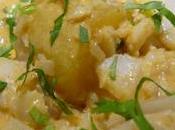 Curry jaune poisson pomme terre