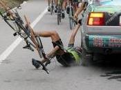 Choc accidents sport spectaculaires