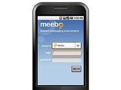 Meebo, multiplateforme messagerie instantanée Android