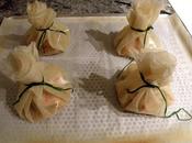 Fêtes: Aumônières foie gras petits légumes