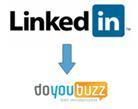 DoYouBuzz importe maintenant votre profil LinkedIn