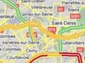 Trafic routier Google Maps iPhone
