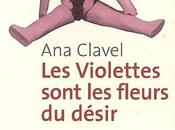 Anna Clavel, violettes sont fleurs désir, Métailié