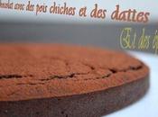 Etonnant Gâteau/ fondant chocolat épicé pois chiches juste sucré avec dattes....plaisir nutrition