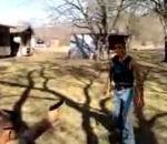 Test gilet pare-balles tourne