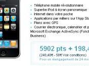 198.40€ l’Iphone chez Bouygues renouvellement, 456.55€ Orange