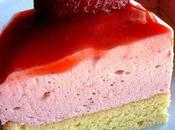 Bavarois fraises