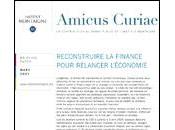 "Reconstruire finance pour relancer l'économie", l'Institut Montaigne