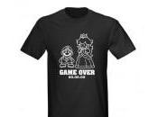 Tshirt Mario Game Over