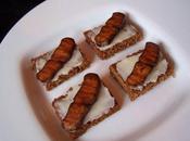 Toasts pain d'épices poutargue