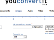 Séléction sites conversion fichiers ligne gratuit (vidéo, audio, photo ...)