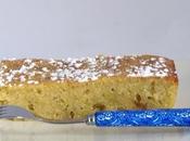 Gâteau l'huile d'olive, citron chocolat blanc carres citronnes