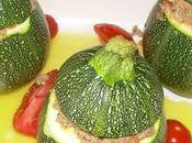 Courgettes rondes farcies