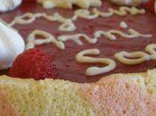 Gâteau d'anniversaire génoise bicolore mousses fruits l'agar agar... Effet garanti