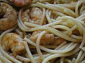 Spaghettis crevettes
