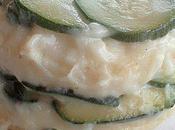 Timbales courgettes, pommes terre camembert