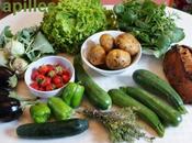 Agréables légumes fruits saison