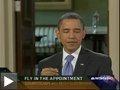 Video: Obama mouche pendant interview version ninja