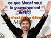 Parisot présenté juin position MEDEF réforme taxe professionnelle