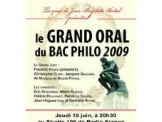 Grand Oral Philo, direct France Culture