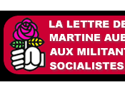 Lettre Martine Aubry militants socialistes