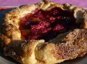 galettes croustillantes pêches framboises parfumées lavande