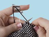 Knitting thimble, l'outil magique pour tricoter jacquard