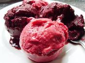 Glace framboise myrtille