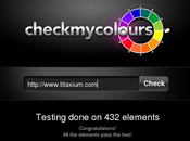 Tester lisibilité votre site avec www.checkmycolours.com
