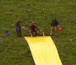 Super saut avec plus grand tobogan