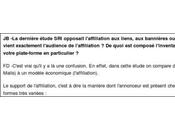 Affiliation entre modèle économique canal Webmarketing