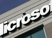 Microsoft première chute revenus