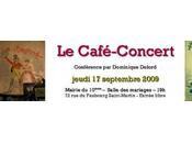 conférence Dominique Delord cafés-concerts