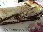 Mariage Heureux d'un Fondant Chocolat Cheesecake