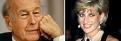 amours président république (Valery Giscard d’Estaing) princesse (Diana, Galles Anglaise.
