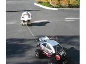 Bébé voiture radiocommandée lion