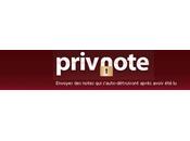 Privnote note s'autodétruit