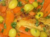 Tajine poulet carottes