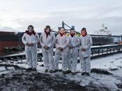 activistes bloquent cargaison charbon Arctique