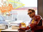 Iron Robert Downey tombe masque