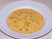 Crème courge, ciboulette huile d'olive.