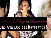 Tendance Maquillage: Aubergine, Rouge Rose bonbon, veux bouche rock